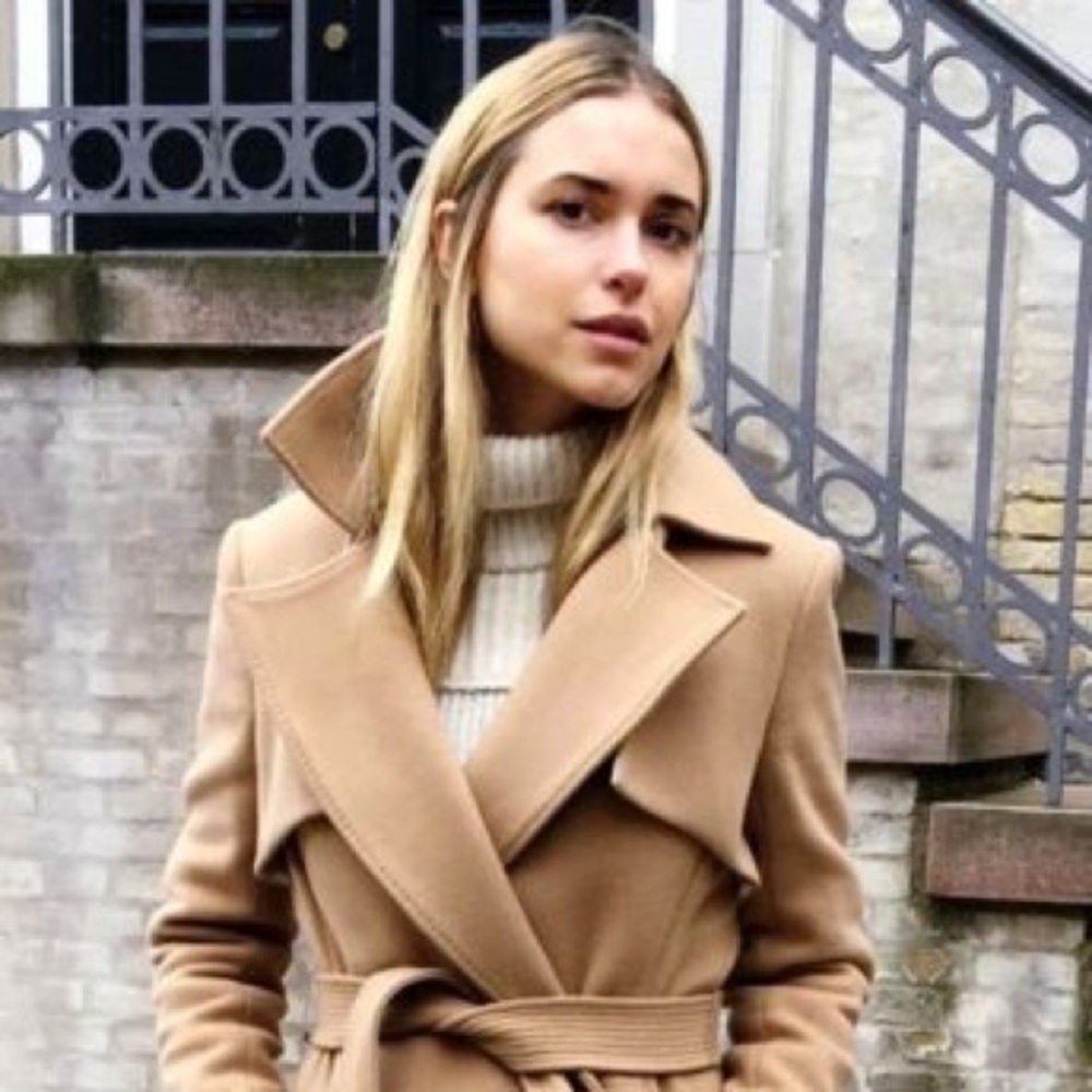 Women's Wool Trench Coat